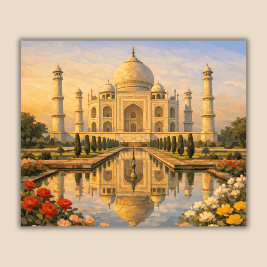 The Golden Taj Mahal