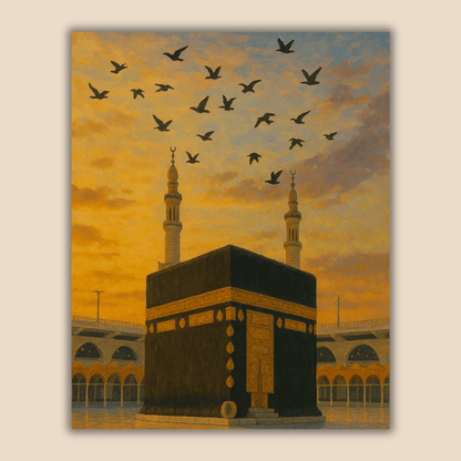 Sunset at the Kaaba