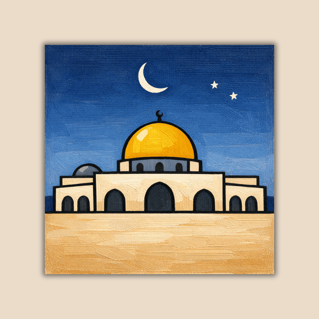 Moonlit Al-Aqsa