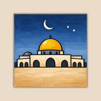 Moonlit Al-Aqsa
