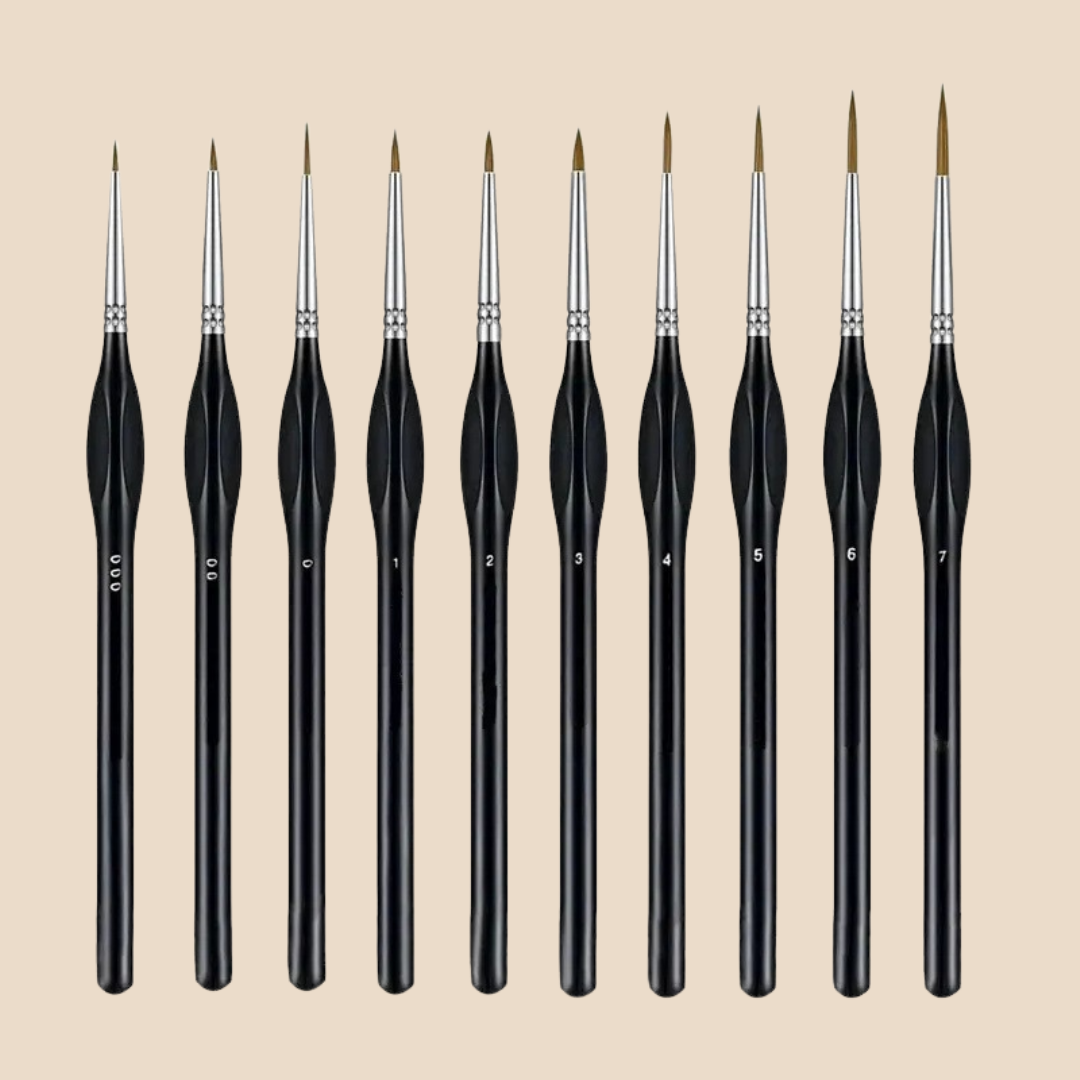 10 High-Precision Brushes